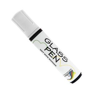 2 Rainbow Chalk Specialists White Glass Pens 15mm Broad NWT